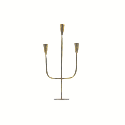 Helena Candelabra |Antique Brass