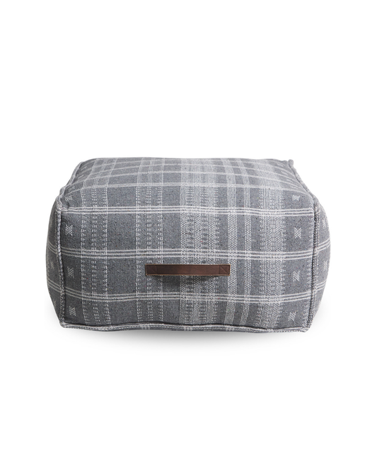 Montauk Ottoman | Charcoal