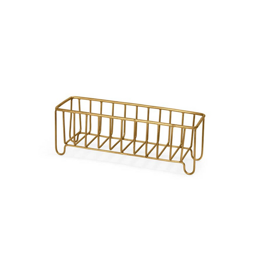 Slim Brass Wire Basket