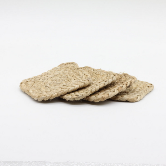 Jute Coasters - Square (Set of 4)