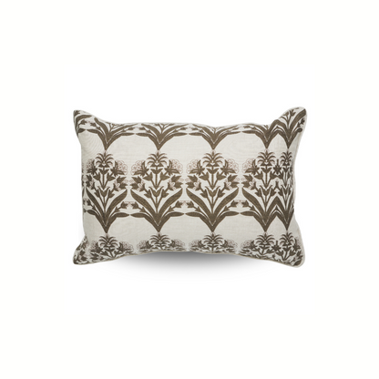 Iris Block Print Cushion