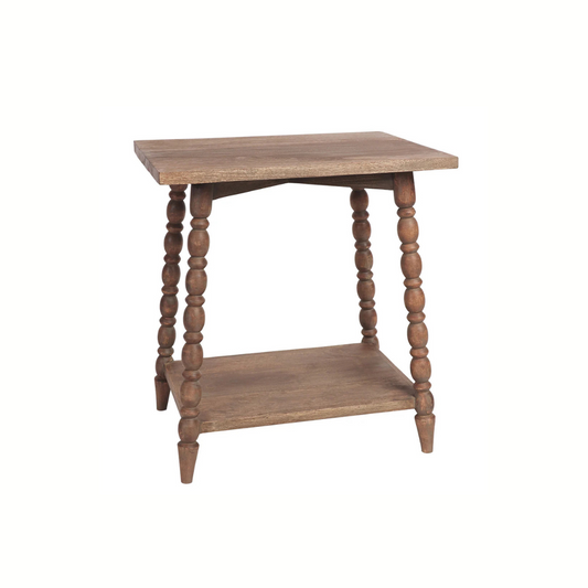 Rectangle Bobbin Side Table