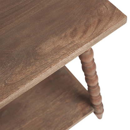 Rectangle Bobbin Side Table