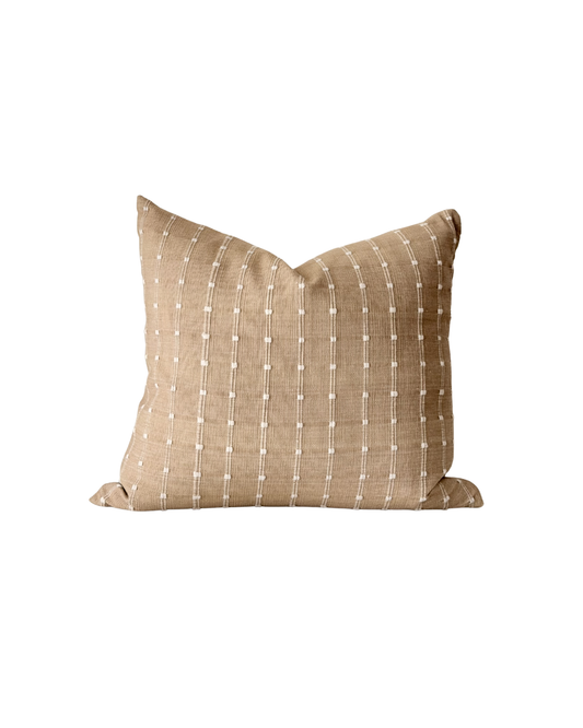 Bedouin Stripe Cushion | Apricot