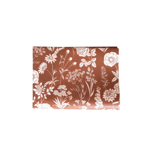 Wildflowers Tissue Paper | Rust