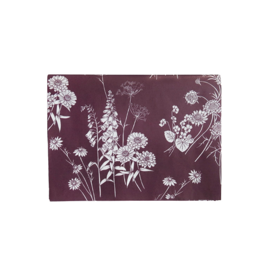 Wildflowers Tissue Paper | Plum