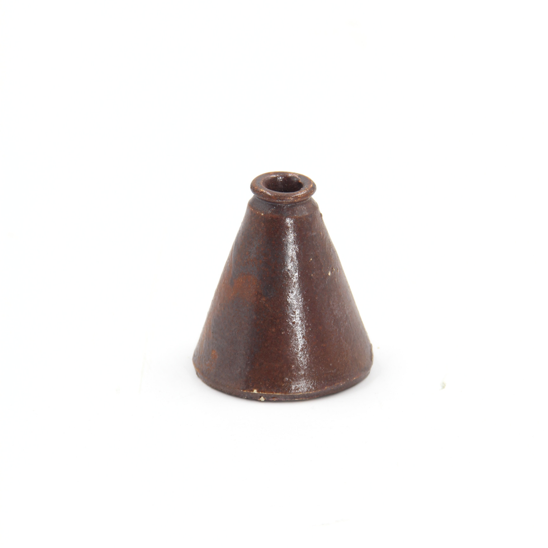 Antique 19th Century Cone Inkwell - XS