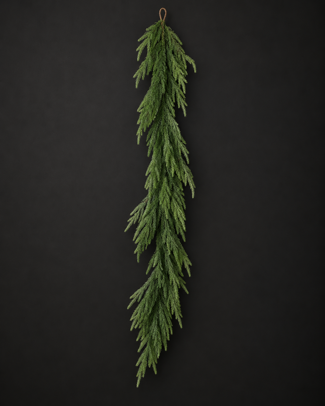 Norfolk pine garland measuring 180 cm long