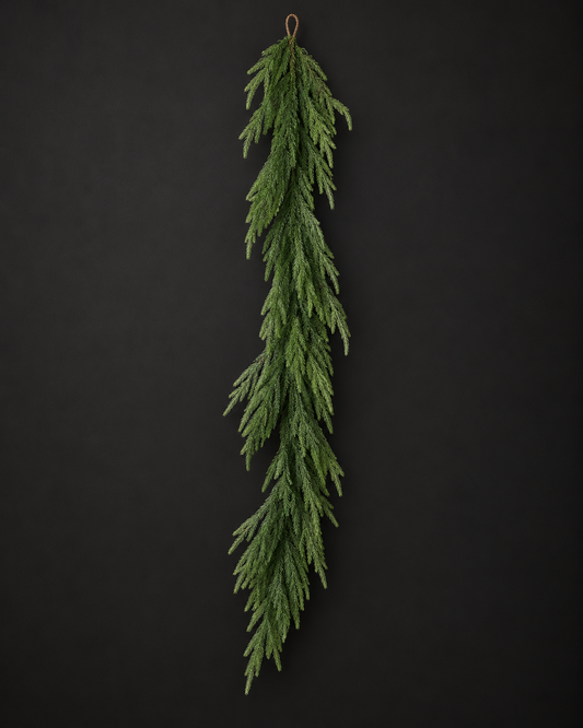 Norfolk pine garland measuring 180 cm long