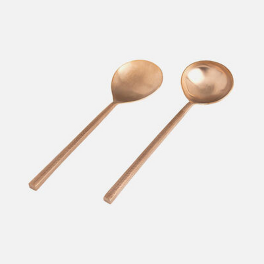 Rose Gold Serving Spoons