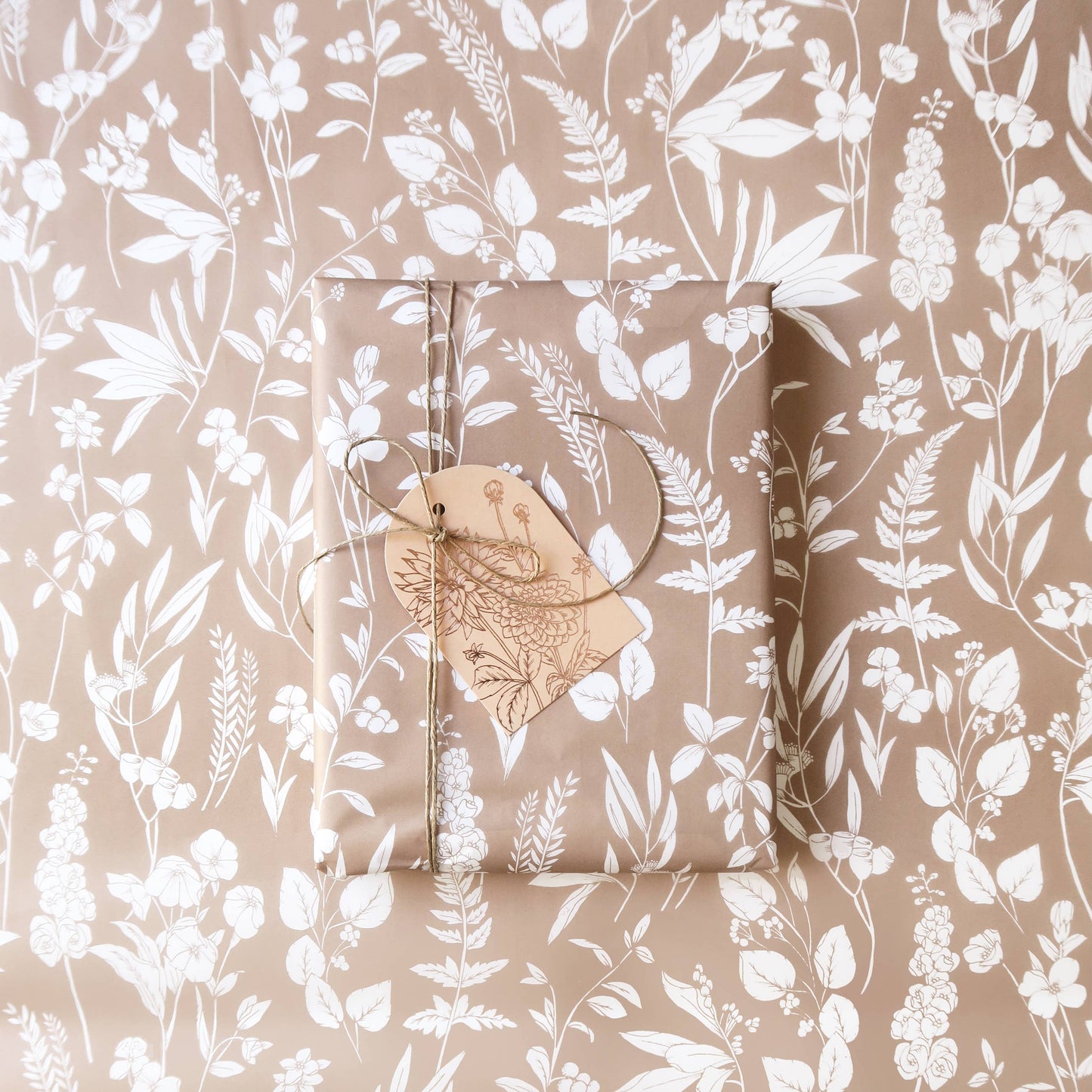 Wildflowers Tissue Paper | Mocha