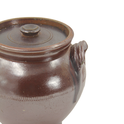 Vintage Lidded Crock