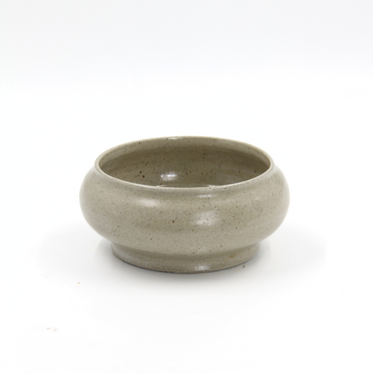 Rustic Ceramic Greige Bowl