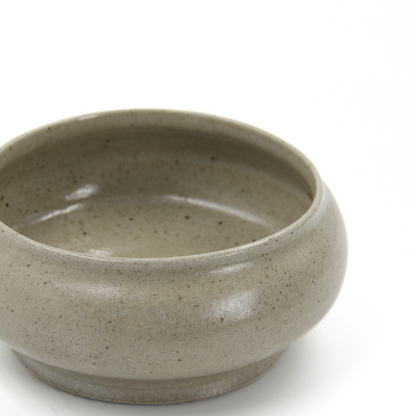 Rustic Ceramic Greige Bowl