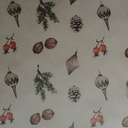 Christmas Decor Wrapping Paper