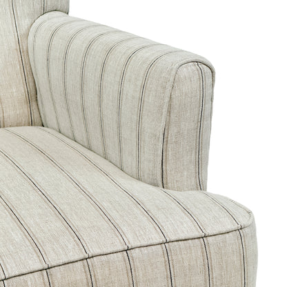 Cambridge Armchair | Pinstripe