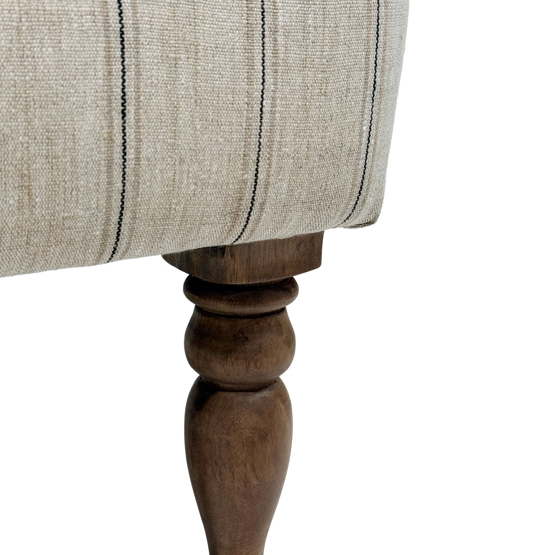 Cambridge Armchair | Pinstripe