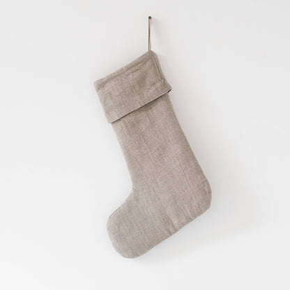 Natural Linen Stocking