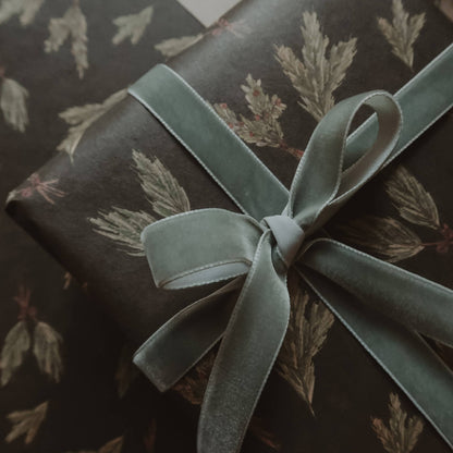 Festive branches Wrapping Paper