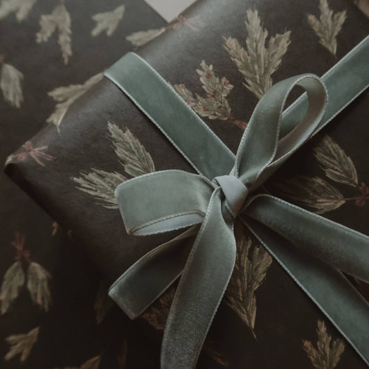 Festive branches Wrapping Paper