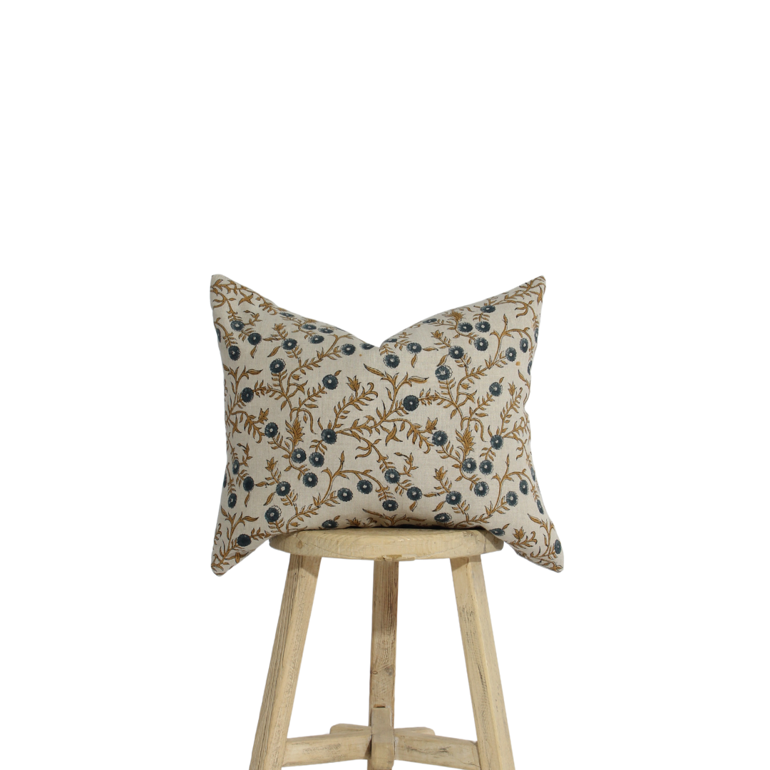 Amelia Block Print Cushion