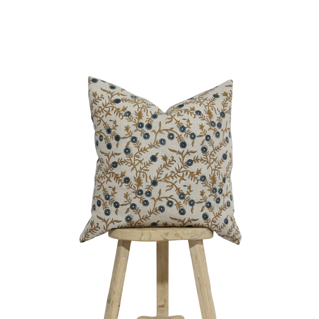 Amelia Block Print Cushion