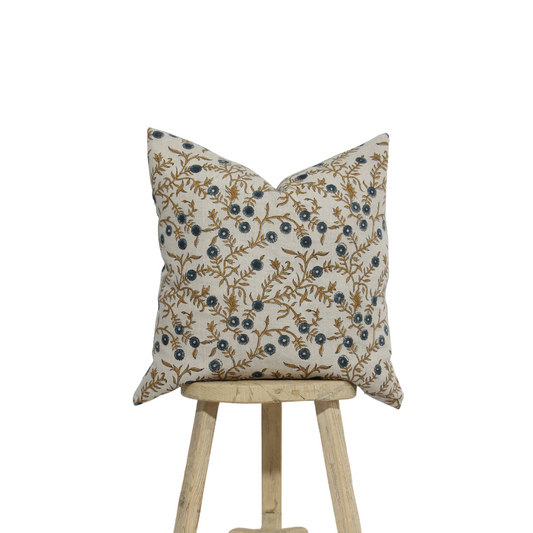 Amelia Block Print Cushion