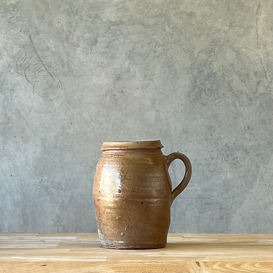 L Vintage French Confit Pot IV