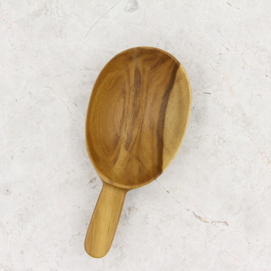 Teak Scoop