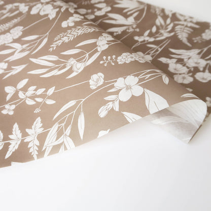 Wildflowers Tissue Paper | Mocha