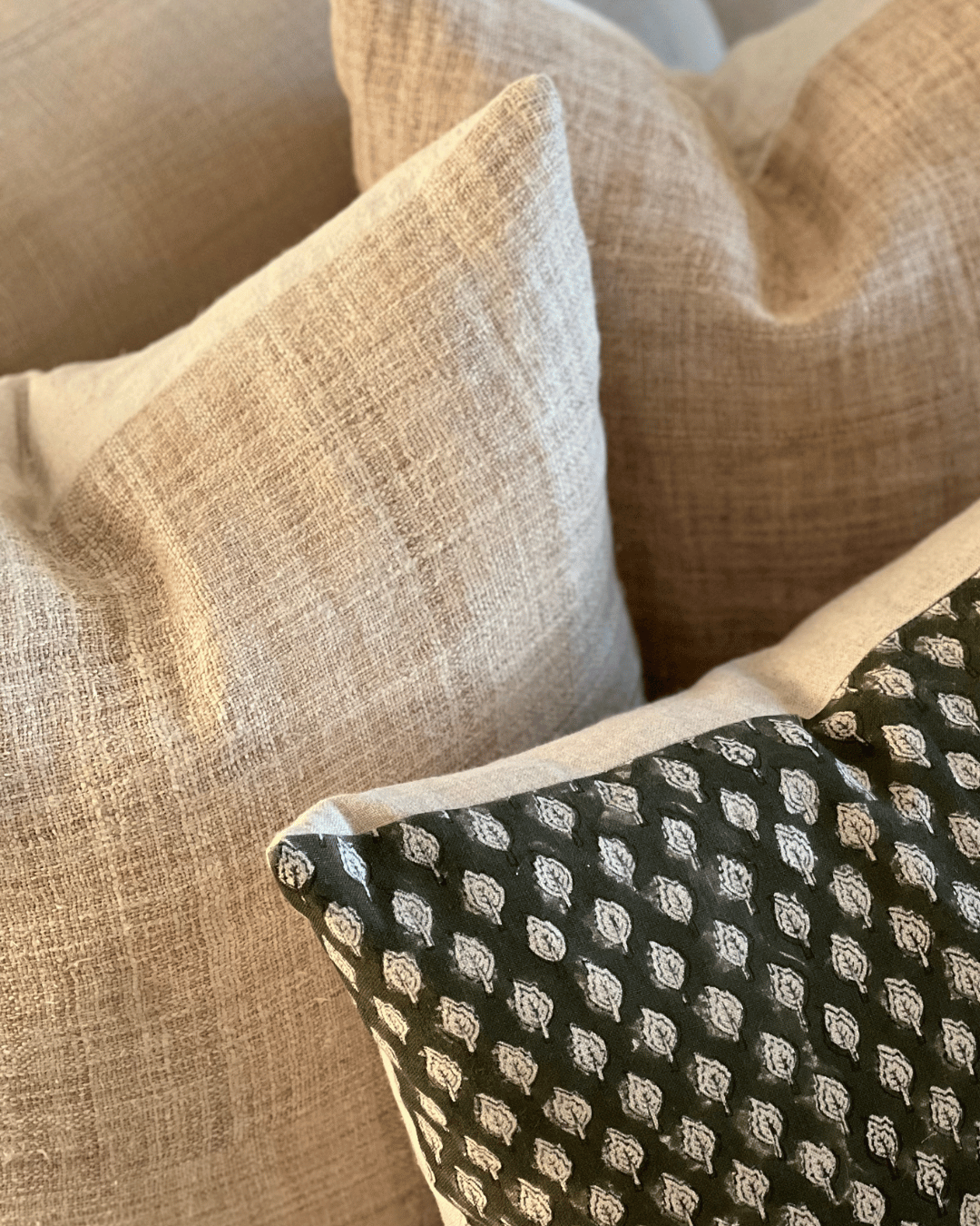 Lanna Handwoven Cushion - Natural