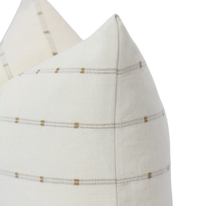 Bedouin Stripe Cushion | Cream