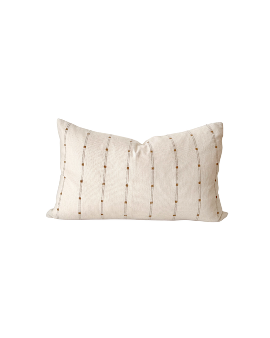 Bedouin Stripe Cushion | Cream