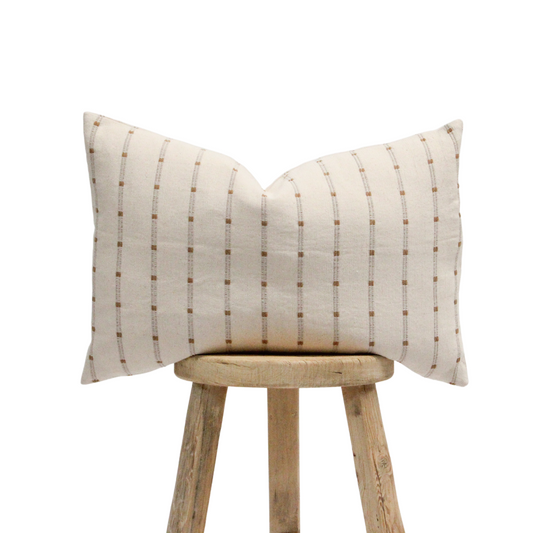 Bedouin Stripe Cushion | Cream