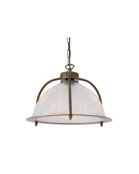 Bousta Holophane Pendant Light