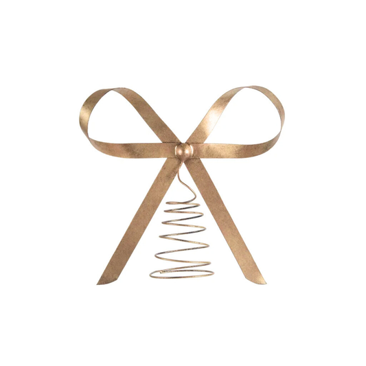 Brass Bow Tree Topper