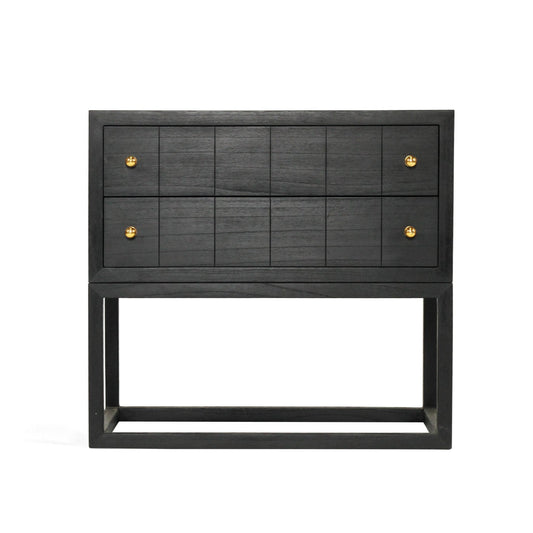 Brenton Bedside Table | Black
