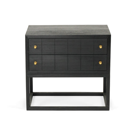 Brenton Bedside Table | Black
