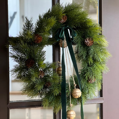 Pine Cone Wreath 65cm