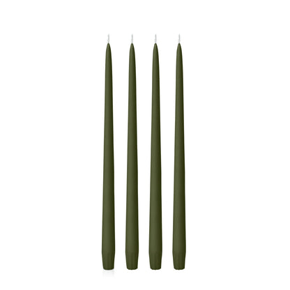 Classic Taper Candle | Olive