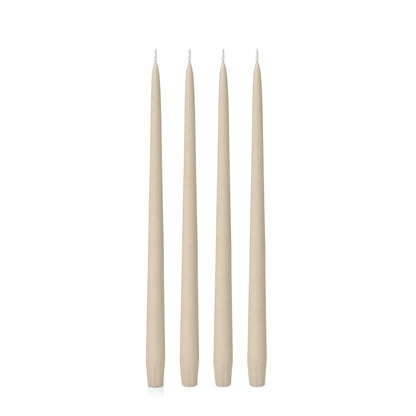 Classic Taper Candle | Sandstone
