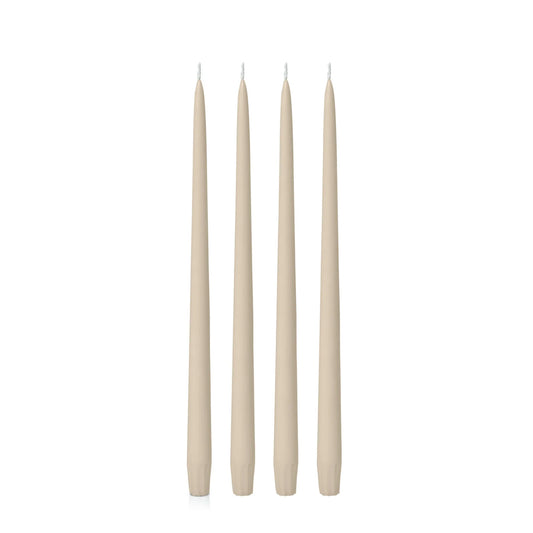 Classic Taper Candle | Sandstone