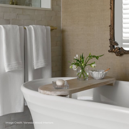 Aged Timber Bath Caddy