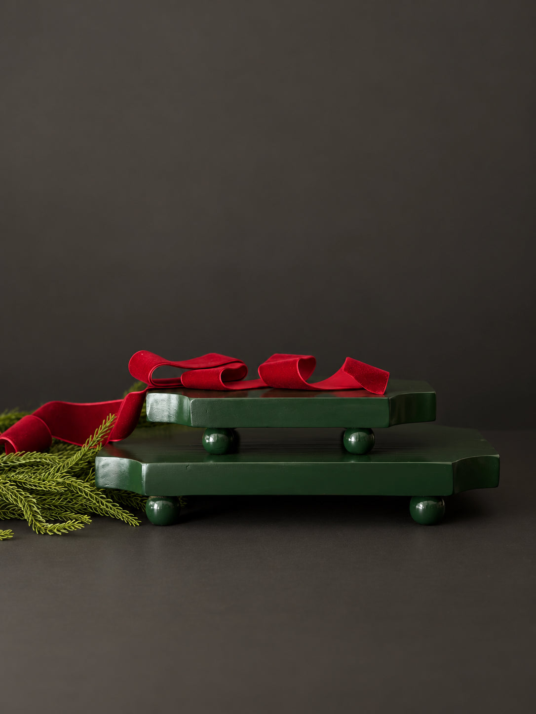 Catalina Risers – Limited Edition Forest Green | Set of 2