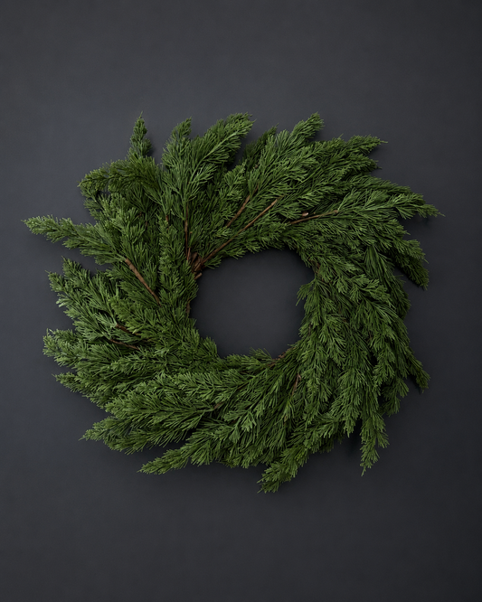 Cedar Pine Wreath 65cm