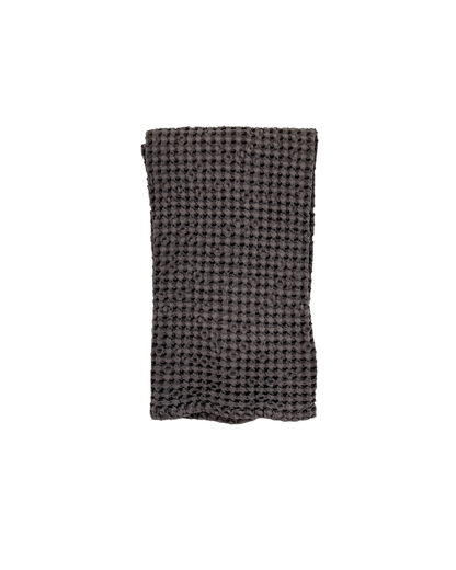 Waffle Hand Towel | Charcoal