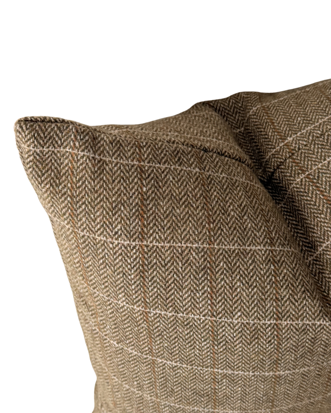 Charles Wool Blend Herringbone Cushion | 45cm x 45cm