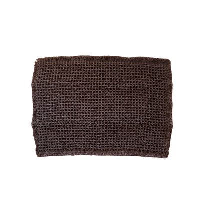Waffle Non-Slip Bath Mat | Chocolate