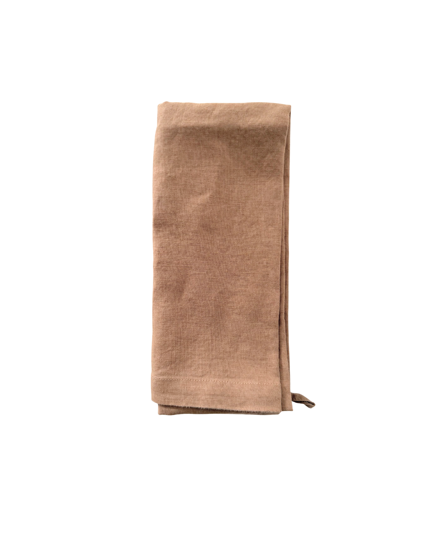 French Linen Tea Towel | Clay