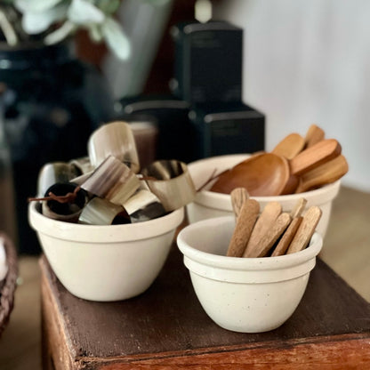 Ironstone Pudding Bowls